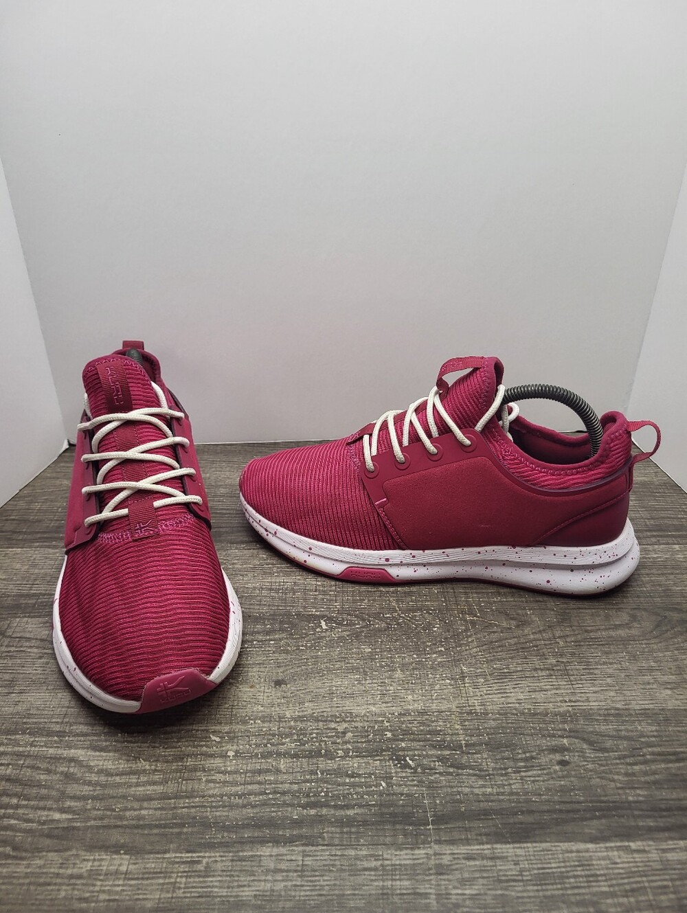 Kuru Atom Cloud Shoes Berry Pink Athletic Lace Up Sneakers Women's Size 9